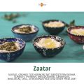 Zaatar Za'atar Spice 100 g, Oriental Spices Finely Tuned, Zatar Spice Mix with Sumac, Za atar Free from Additives,. 
