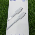 Ronin R‑2040 Type‑C to Type‑C Fast Charging Cable – 60W | Braided Shielded Design | 1 m. 