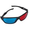 5x Red and Blue Anaglyph Dimensional 3D Glasses For TV Movie Game. 