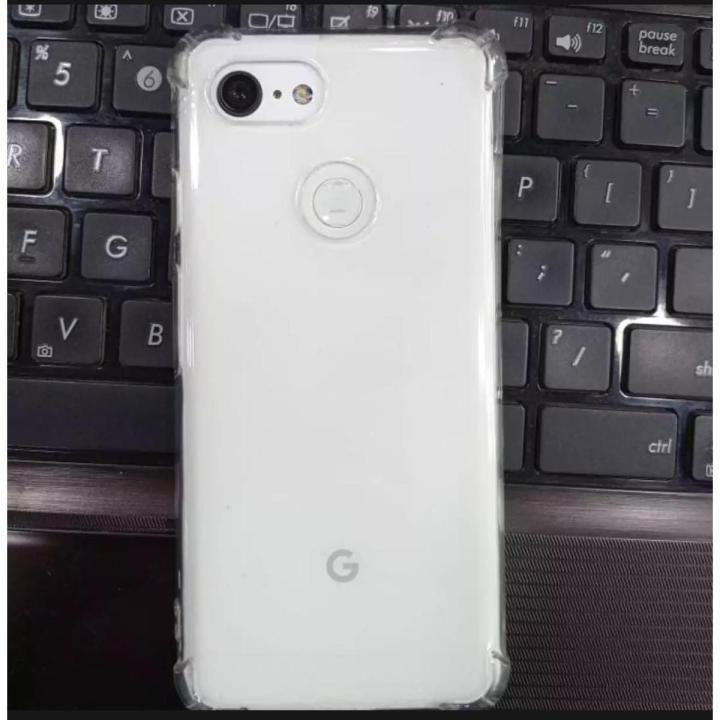 Google Pixel 3 Back Cover Crystal Transparent Soft Clear Silicon Ultra Thin Protective Case