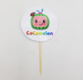 COCOMELON THEME CUPCAKE TOPPERS - PACK OF 10 CUPCAKE TOPPERS - COCOMELON CUPCAKE TOPPERS. 