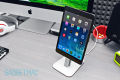 Twelve South HiRise Adjustable Desktop Stand for iPhone 5 – iPhone 14, iPad Mini & Accessories – Silver. 