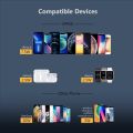 Xoxixl 15W Wireless Charger 3 in 1 Wireless Charging Stand Dock for Apple iWatch Series 7 6 SE 5 4 3 2, AirPods Pro 3 2 1,Apple 13,13 Mini,13 ProMax,12,12 ProMAX,11,11 ProMax,XR,X,8, Galaxy Note, S Series Adapter Not Included.. 