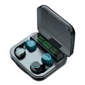 Couple TWS Wireless Bluetooth 5.1 Earbuds Touch Control Bluetooth Headsets HIFI 9D Bluetooth Earphones Stereo Noise Reduction Couple Lovers Headphones with LED Digital Display Charging Case Charging Box. 