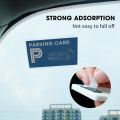 Card Holder Auto Windshield Glass Tag Transparent Durable ID IC Card Document Holder Card Sleeve Car Organization Accessories. 