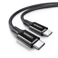 UGREEN USB C to USB C Cable 60W Fast Charging 3A Type-C Cord for MacBook, iPad, Samsung, Pixel & More. 