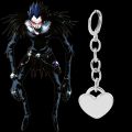 【ALLGOOD】Anime Death Note Dangle Earring Cosplay Ryuk Earrings Creative Anime Heart Pendant Uni Fashion Jewelry. 