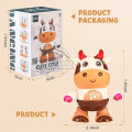 YueYangSport Baby Cow Musical Toys Dancing Walking Baby Cow Toy with Music and LED Lights Dancing Toys Baby Toys 6 to 12 Months 18 Month Toys. 