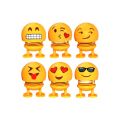 Mini Emoji Shaking Head doll, Mini Swing Doll,(Multipack). 