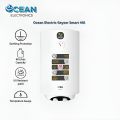OCEAN 40L SEMI INSTANT ELECTRIC GEASER  40 LITERS, ITALIAN TECHNOLOGY THERMOSTATE, WATER REGULATION, SHOCK AND RUST PROOF, 1 YEAR WARRANTY. 