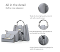 BAG X ALEXA 3 PCS HAND BAG SET FOR GIRLS. 