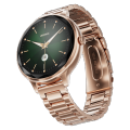 Zero® Jewel Smartwatch for Women | 1.1" AMOLED Display, Bluetooth Calling, 110+ Sports Modes, Health Tracking | Diamond-Cut Design with Stainless Case | Best Lightweight Smartwatch for IOS & Android. 