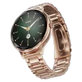 Zero® Jewel Smartwatch for Women | 1.1" AMOLED Display, Bluetooth Calling, 110+ Sports Modes, Health Tracking | Diamond-Cut Design with Stainless Case | Best Lightweight Smartwatch for IOS & Android. 