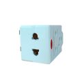 Clopal 15A Round 3 Pin Universal Socket Multi Plug with Fuse. 