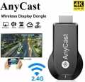 Anycast is a wireless display receiver mirroring device with 1080P HD resolution. 