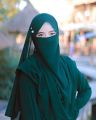 EMERALD GREEN NIQAB SUPER BREATHABLE & COMFY. 