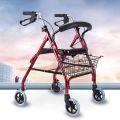 lifecare Enterprises Drive Medical Four Wheel Walker Rollator with Fold Up Removable Back Support,. 