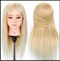 Hair Dummy White For Learning Hair Styling And Cutting etc. 