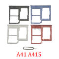 Phone SIM SD Card Trays For Samsung Galaxy A01 A11 A21 A31 A41 A51 A71 Phone SIM Chip Card Slot Holder Part + Pin. 