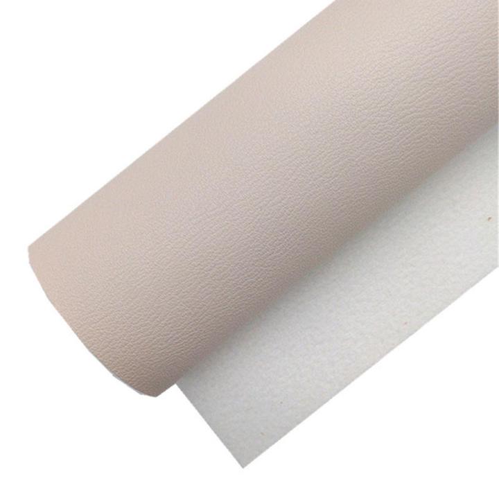 Pastel Colors Soft Smooth Synthetic Leather Faux Leather Fabric Sheets Felt Backing Leather Sheets for Bows Craft 21x29CM Q1017
