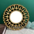 4 Pcs Fancy Wall Mirror Set – Vintage Design, Easy to Mount. 