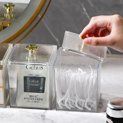 Makeup%20Cotton%20Pad%20Swabs%20Storage%20Holder%20Box%20Portable%20INS%20Multifunction%20Desk%20Tray%20with%20Lid%20Transparent%20Acrylic%20Cosmetic%20Container%20Crystal%20Jewelry%20Organizer%20Case%20-%20Image%206
