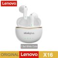 Lenovo X16 Bluetooth Earphones Wireless Earphone HD Stereo Sport Gaming Music With Mic Bluetooth 5.2. 