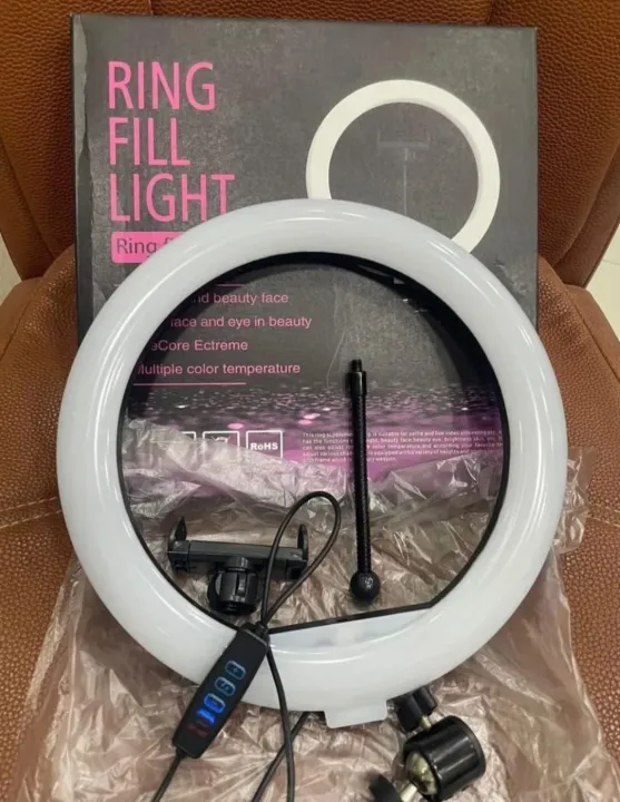 26cm%20Ring%20Light%20With%20Mobile%20Holder%20Three%20Different%20Mode%20Light%20(Only%20Light%20No%20Stand/Case)%20-%20Image%204