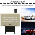 MA 8 Pin Adjustable LED Flasher Relay For Toyota Turn Signal Blinker Light. 