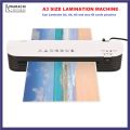DSB 330S A3 Hot Laminator Lamination Machine - White. 
