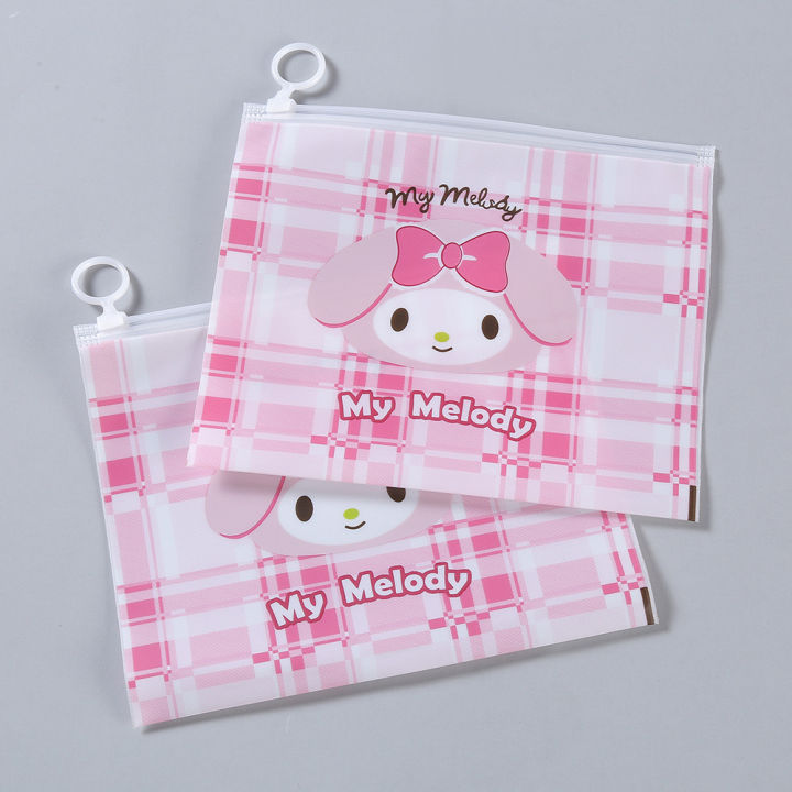 Kawaii Melody Pouch Cute Stationery Storage Waterproof Bag Pencil case School Organizer Students Pencil Pouch