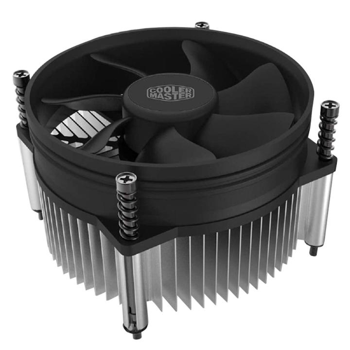 Cooler Master I50 CPU Cooler 92mm Low Noise Cooling Fan with Heatsink for Intel Socket LGA 1150 1151 1155 1156 CPU Radiator - black & silver