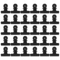 30Pcs Black Push Pins Clips with Thumb Tacks Set. 