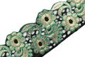 Embroidered Trim / Lace / Border 03 inches (7.62 cm) wide - T130  - WF-ET. 