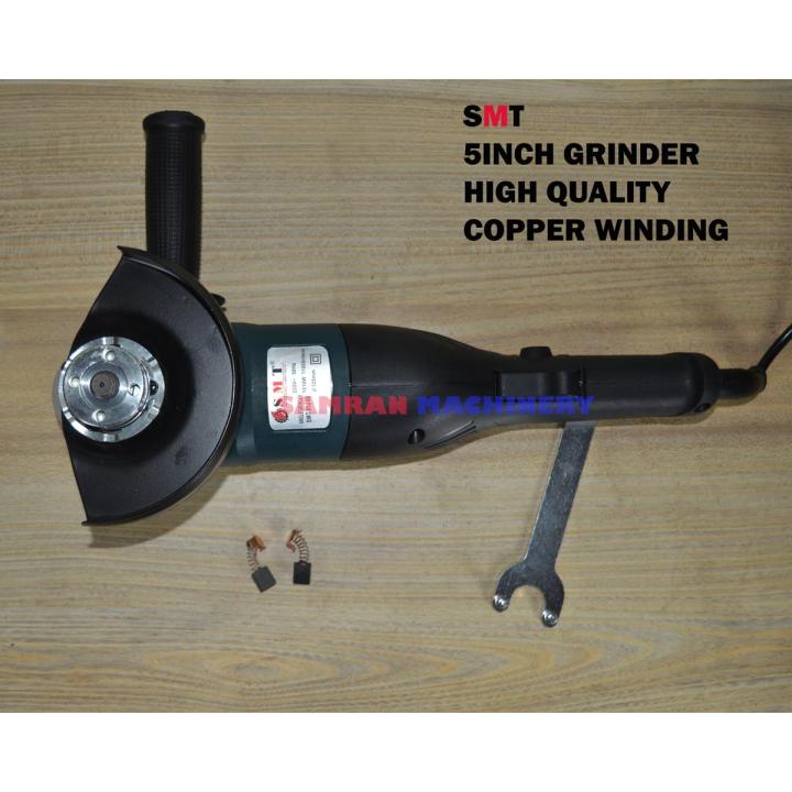 SMT ANGLE GRINDER , 5 INCH , HIGH QUALITY , COPPER QINDING, 1010 WATT