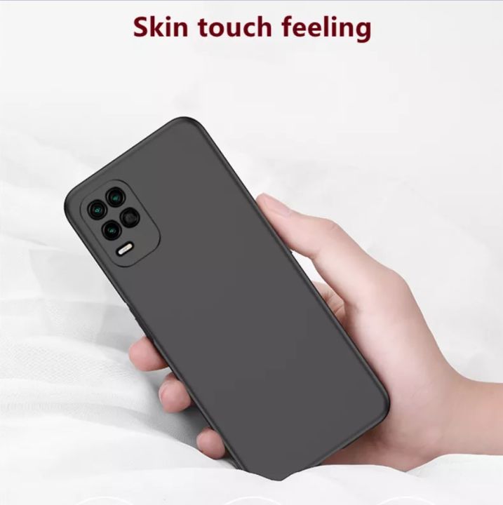 Oppo%20A54%204G%20Soft%20Silicon%20Matte%20Black%20Back%20Cover%20Case%20Airbag%20Antishock%20With%20Camera%20Protection%20Bump%20-%20Image%204