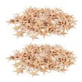 Small Starfish Star Sea Shell Beach Craft 0.4 inch-1.2 inch 180 Pcs. 