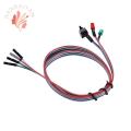 1PCS 68CM Power Cord On Off Reset ATX PC Computer On/Off/Reset Push Button Switch with LED Light Motherboard Power Cable PC Power Reset Switch. 