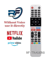 Ecostar Smart Android LED TV Remote Without Voice Cammands with NetFlex & Youtub & Prime Video & Google play Button. 