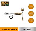 Ingco 1/2"-ratchet wrench 72T. 