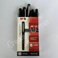 MandG X-100 Gel Pen 0.5 mm | AGPV8671 (X100) | Imported Medium point stick | Sleek, stylish design | Metal clip | Rubber coated | Available in black and Blue colors | Pack of 1pc | Pack of 12pcs |. 