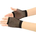 Fishnet Lace Hollow Elasticity Hand Gloves Fashionable Women Gloves Stylish Women's Gloves Fishnet, Lace, Fingerless & More for Every Occasion!. 