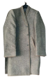 Classic Men's Woolen Long Coat: Elegant Overcoat for Stylish Warmth. 