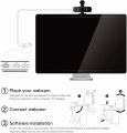 LarmTek Webcam for Pc,1080P Webcam with Webcam Cover,Usb Computer Camera with Built-in Mic for Live Streaming Gaming Calling Video Conferencing,W5,UK. 