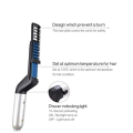 Modeling Comb Hair Straightener Hair Iron Men Quick Beard Straightener Styler Comb Perfuw Upgraded Electric Anti-Scald Modeling Comb Men's Hair Straightening Comb, Anti Static, Efficient For Styling And Hair Fashioning. 
