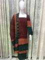 Handmade Lawn Chunri 3 Piece Dress. 