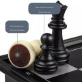 2 in 1 Travel Magnetic Chess and Checkers Board Game (Foldable). 