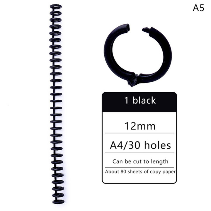 30%20Holes%20Loose-leaf%20Plastic%20Binding%20Ring%20Spring%20Spiral%20Rings%20Binder%20Strip%20For%20A4%20Paper%20Notebook%20Stationery%20Office%20Supplies%20Fugar%20-%20Image%207