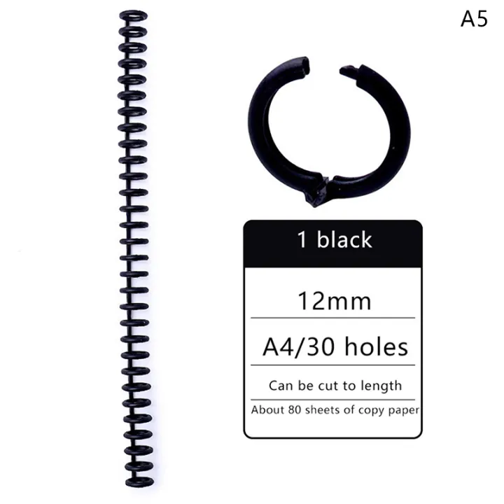 30%20Holes%20Loose-leaf%20Plastic%20Binding%20Ring%20Spring%20Spiral%20Rings%20Binder%20Strip%20For%20A4%20Paper%20Notebook%20Stationery%20Office%20Supplies%20Fugar%20-%20Image%207