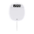 Multifunctional Vibrating Alarm Clock - Rechargeable Bed Shaker Under Pillow for Hearing Impaired, HOH, Auto Set Wireless Alarm. 